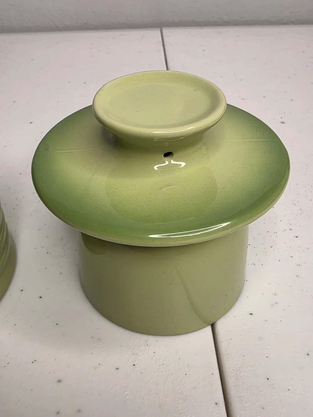 Le Creuset Butter Crock Palm Green - Discontinued RARE NWT